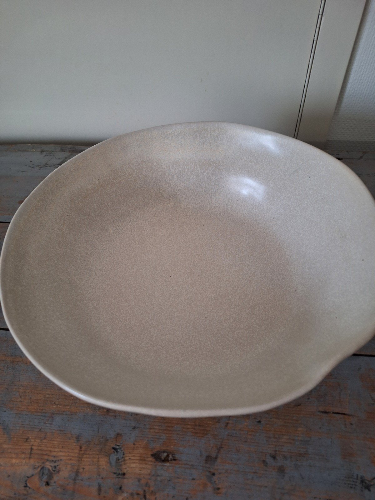 Beige design schaal, Ophalen of Verzenden