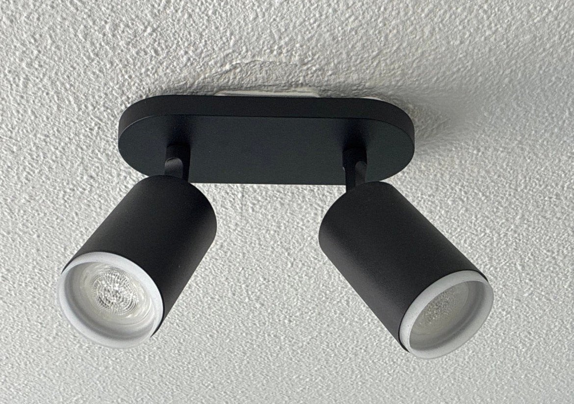 Philips Hue Opbouwspot met 2 LED-lampen, Ophalen, Inclusief lichtbron, Opbouwspot, Zo goed als nieuw