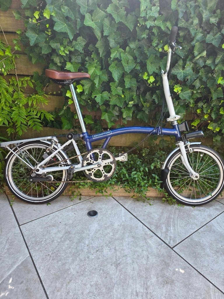 Brompton vouwfiets te koop, Ophalen, Gebruikt, Brompton, 16 tot 18 inch