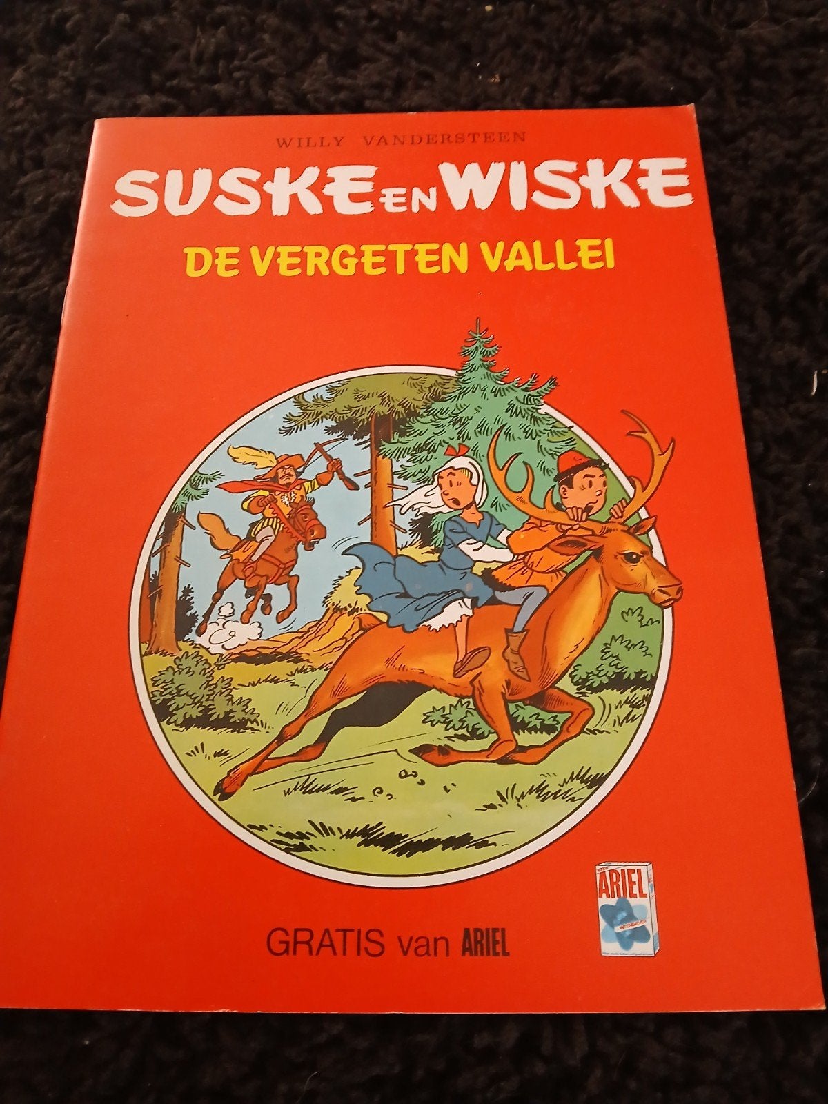 Suske en Wiske - De Vergeten Vallei (Gratis van Ariel), Ophalen of Verzenden
