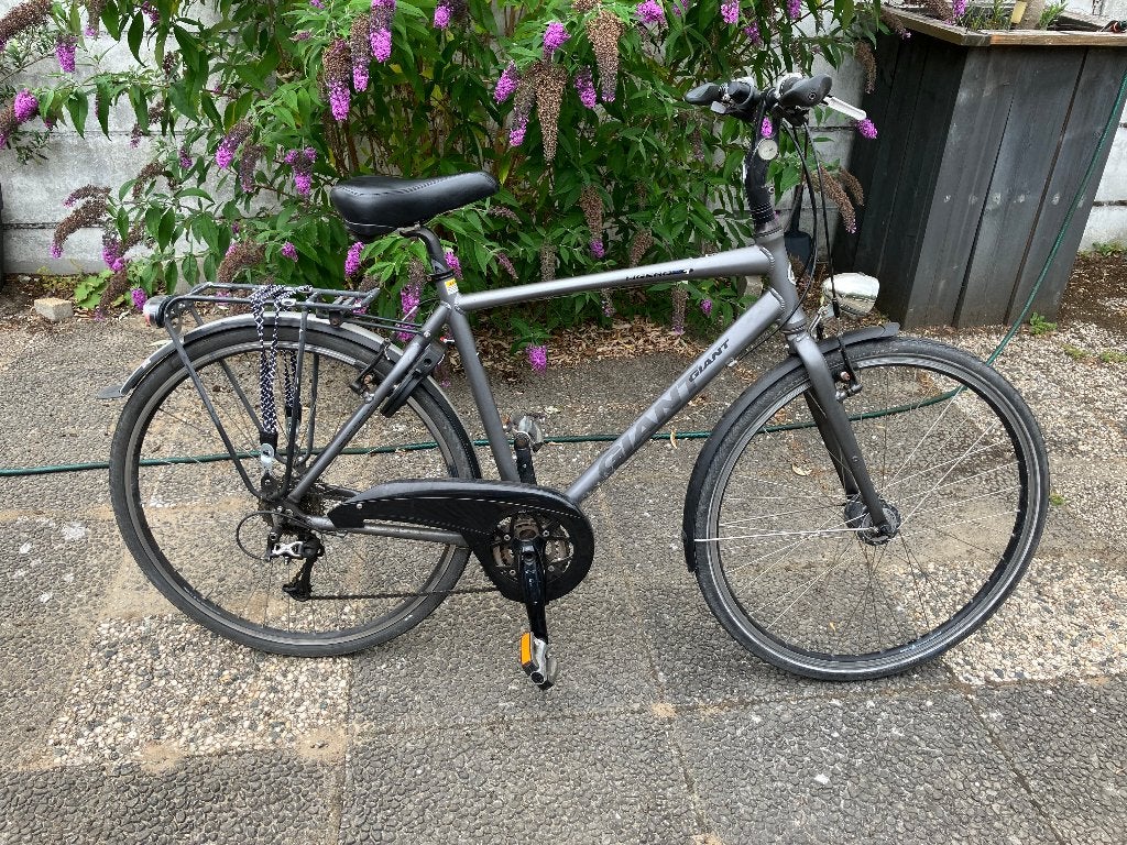 herenfiets Giant L  gebruiksklaar 45.-, Ophalen, Gebruikt, Velgrem, Versnellingen