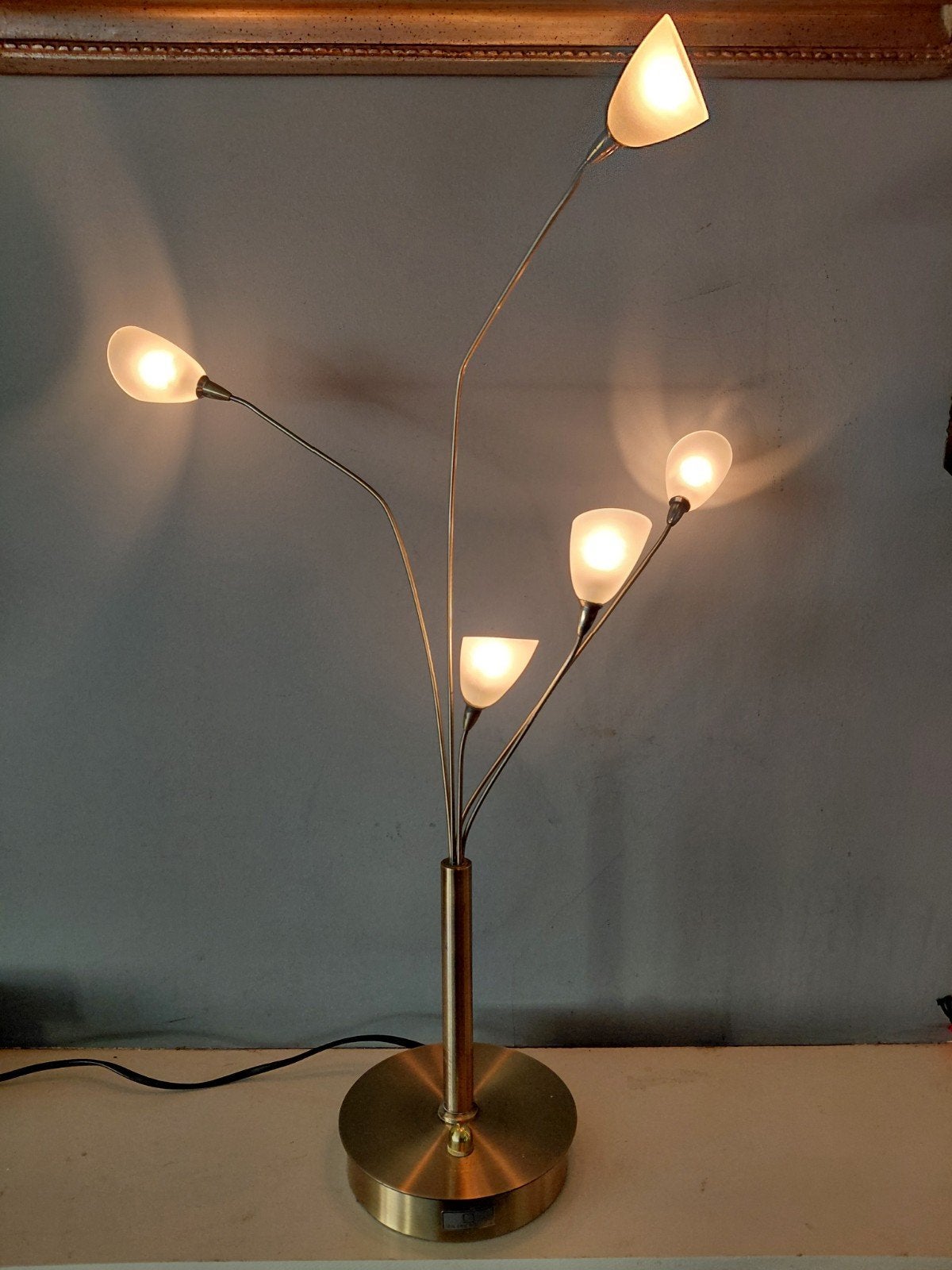 Jan des Bouvrie 'Sneeuwklokjeslamp' Boxford Holland, Gebruikt, Overige merken, Ophalen of Verzenden, Sfeerlamp