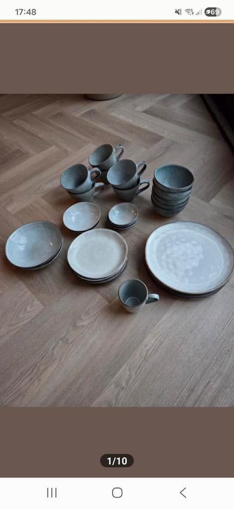 Servies, Ophalen, Rvs, Pannenset