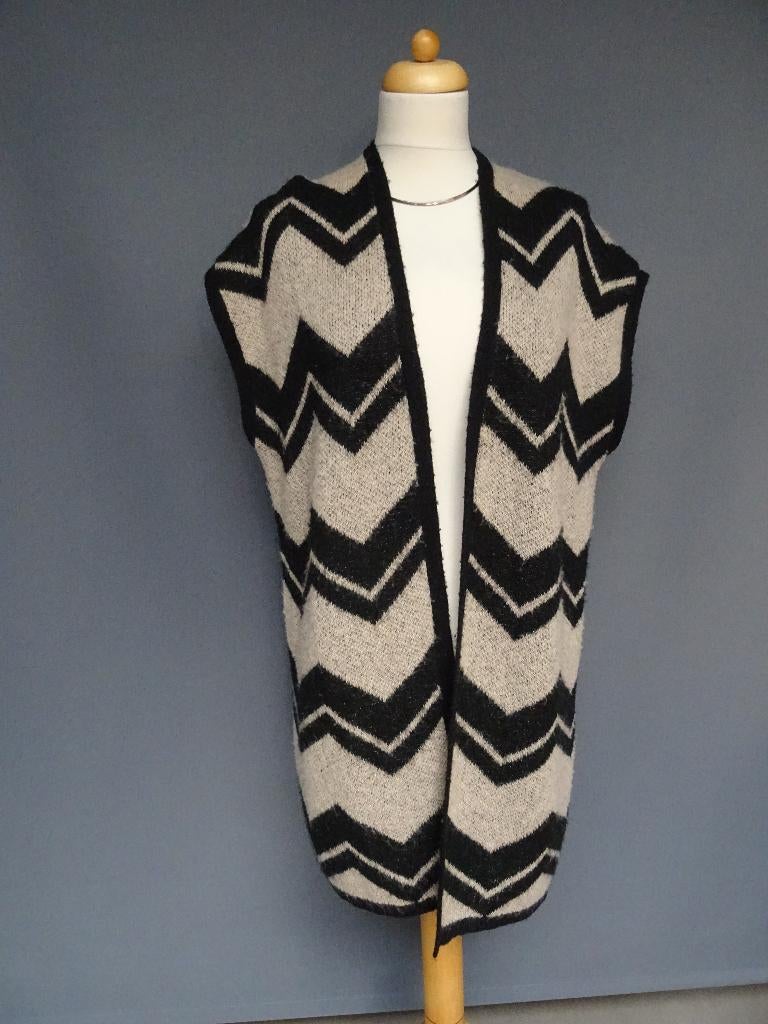 GERRY WEBER maat 42, mouwloos vest., Zwart, Maat 42/44 (L), Ophalen of Verzenden, Gedragen