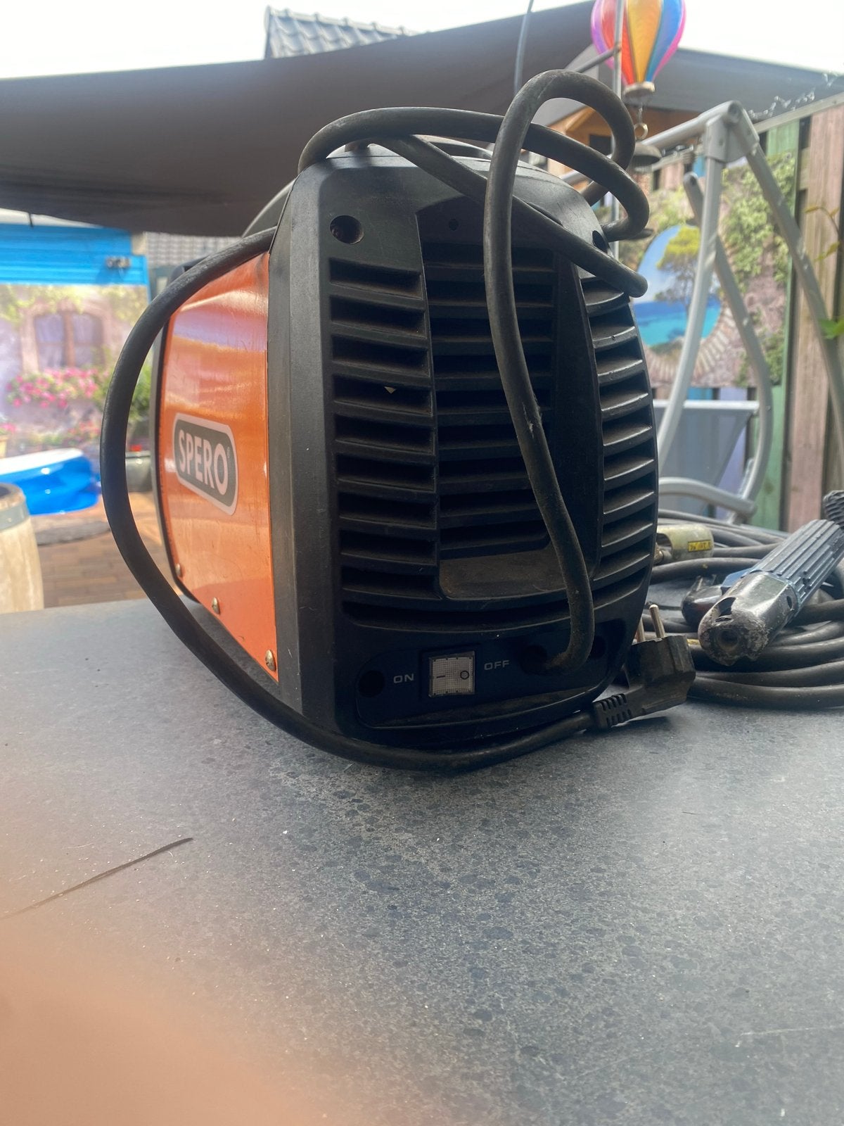 Spero MOS-165 Inverter Lasapparaat, Ophalen, Gebruikt, 150 tot 250 ampère, Inverter