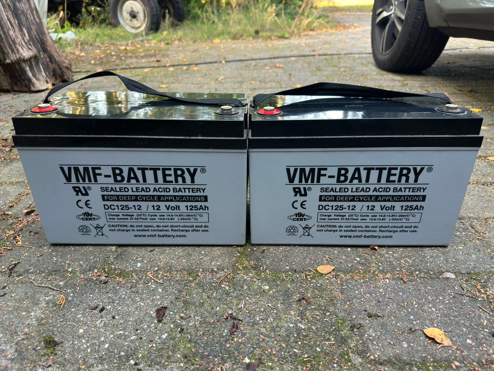 2 stuks VMF Deep Cycle Accu’s DC125-12 | 125Ah 12V AGM, Nieuw