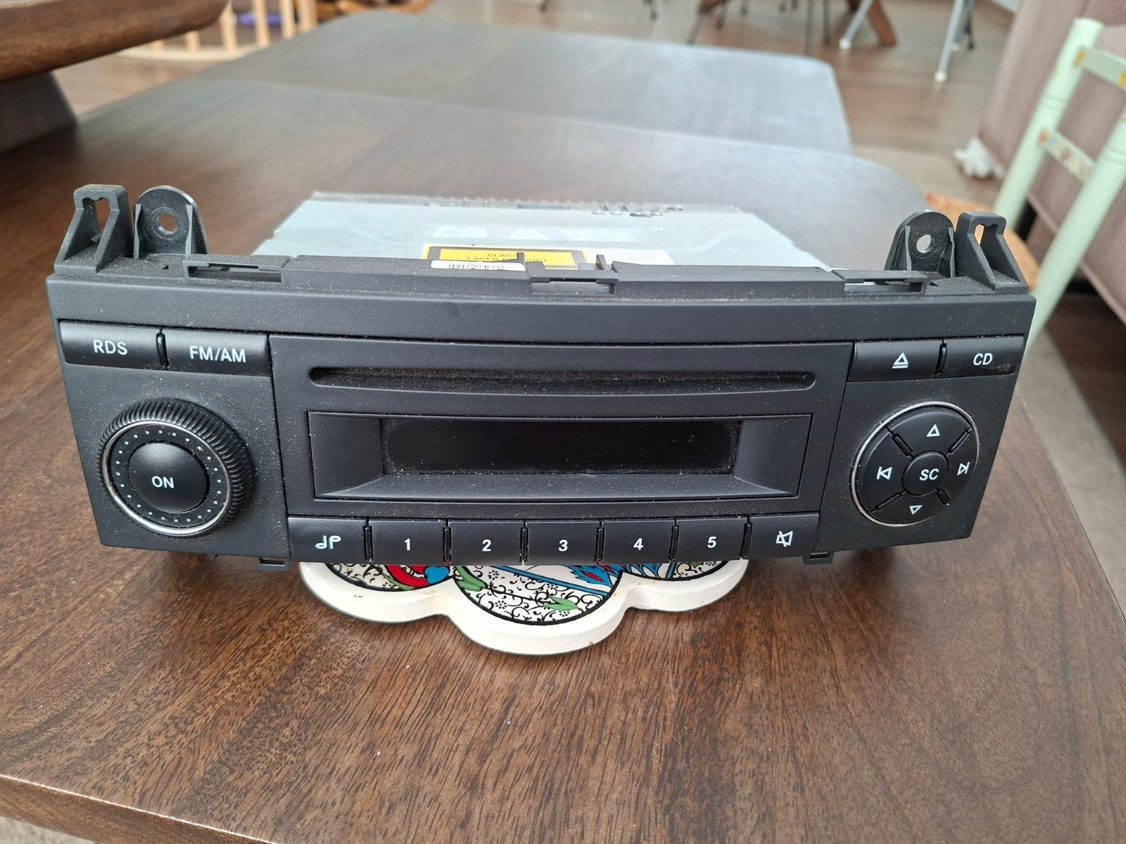 Autoradio B klasse Origineel, Ophalen, Gebruikt