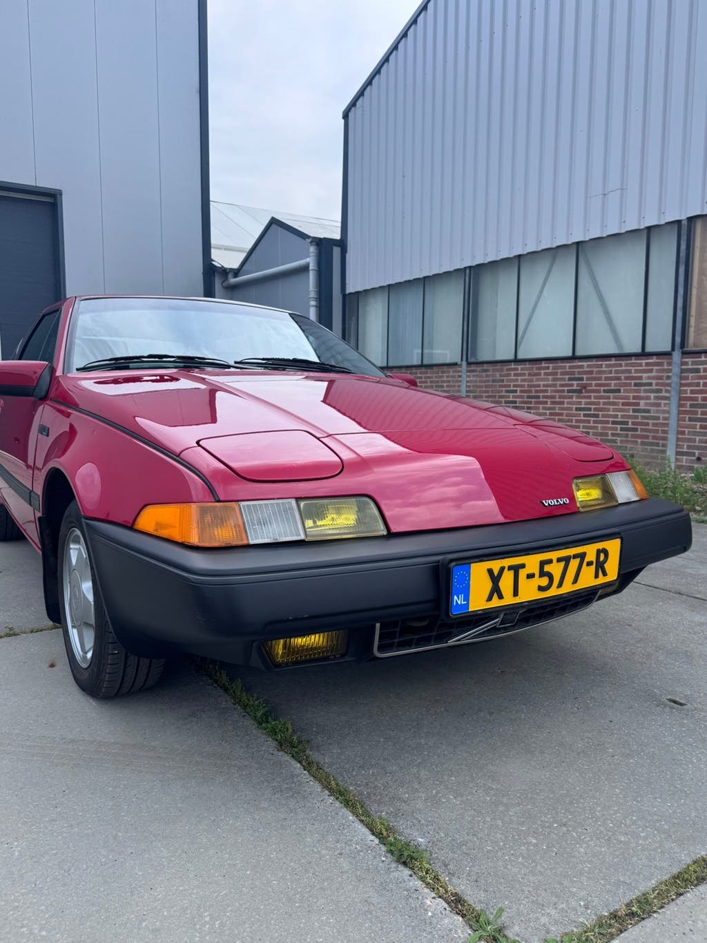 Volvo 480 ES 1987 Rood, foto 3
