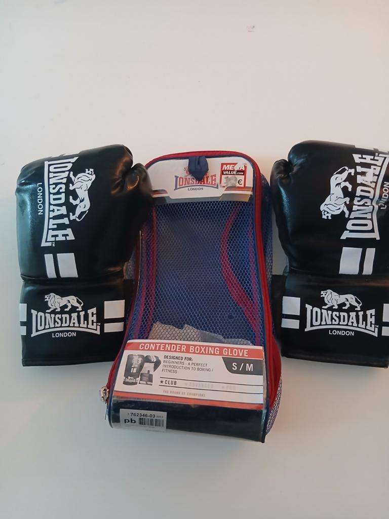 Lonsdale Contender Bokshandschoenen S/M, Ophalen of Verzenden, Nieuw, Bokshandschoenen