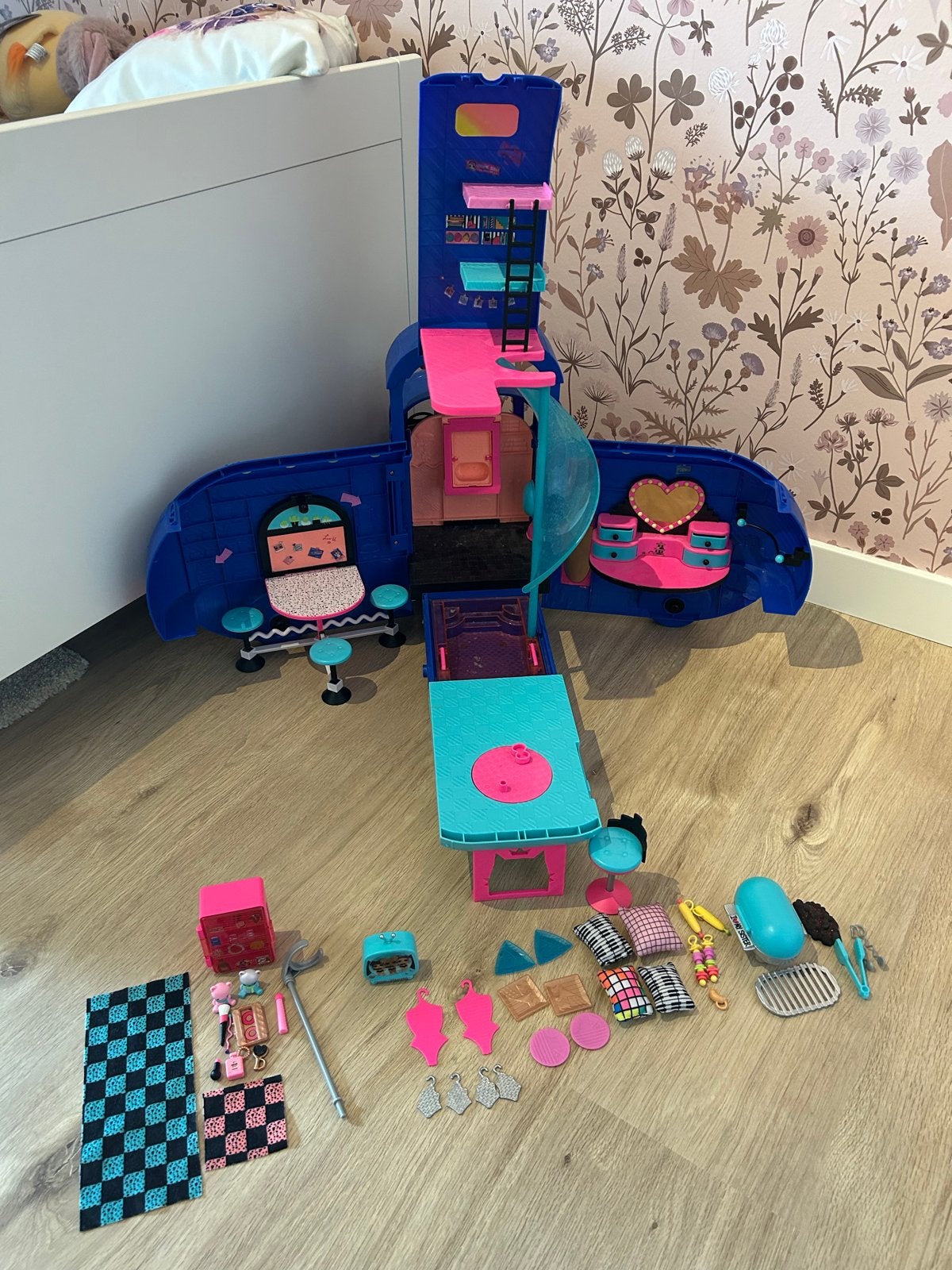 LOL Surprise Blauwe Glamper met accessoires, Ophalen of Verzenden, Gebruikt, Meisje