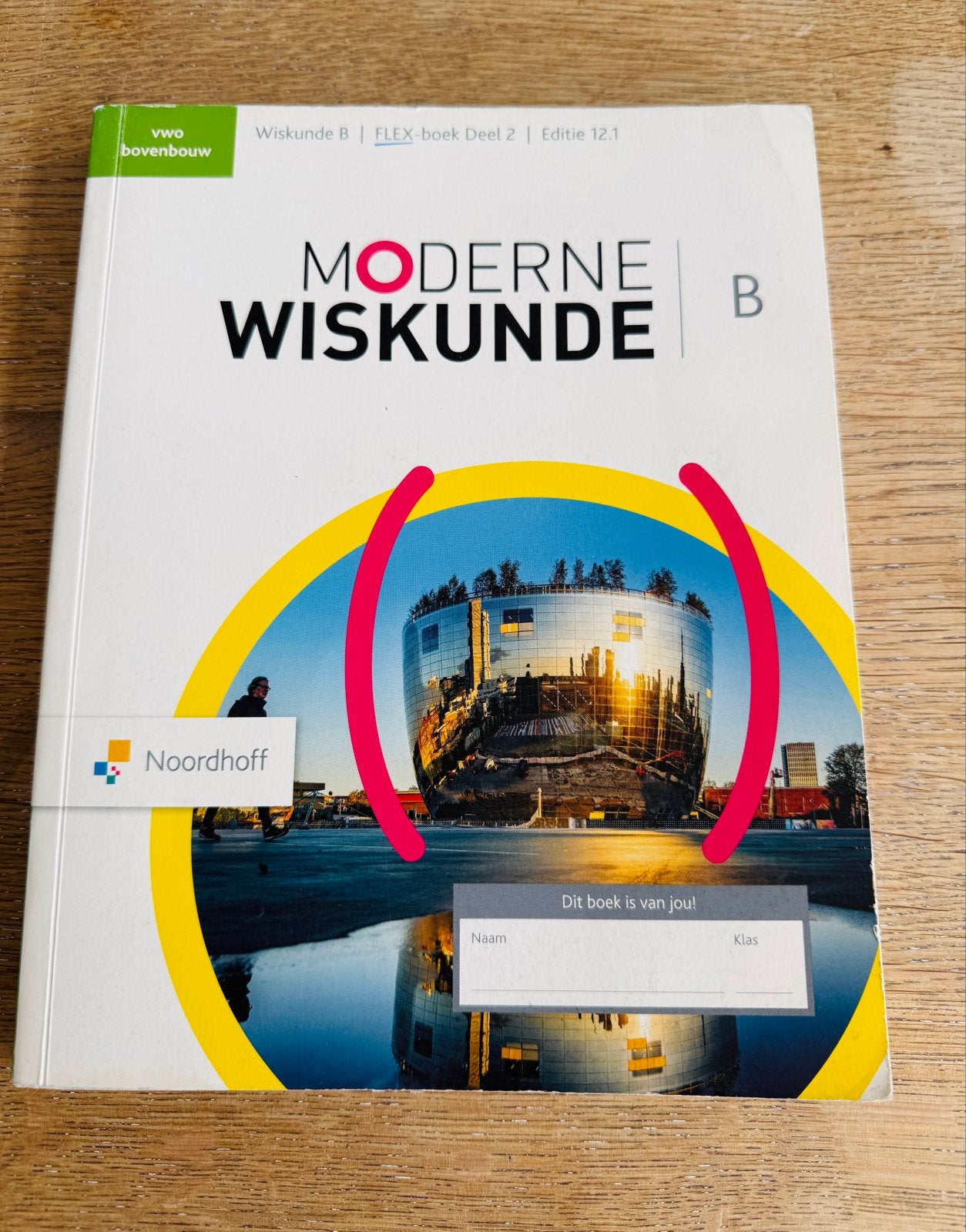 Moderne Wiskunde B VWO Bovenbouw FLEX-boek Deel 2 Ed. 12.1, Ophalen of Verzenden, Gelezen, VWO, Wiskunde B