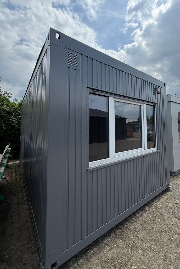Bouwkeet, schaftkeet, kantoorunit, woonunit. 6 x 3, Doe-het-zelf en Verbouw, Bouwketen en Schaftketen, Gebruikt, Ophalen