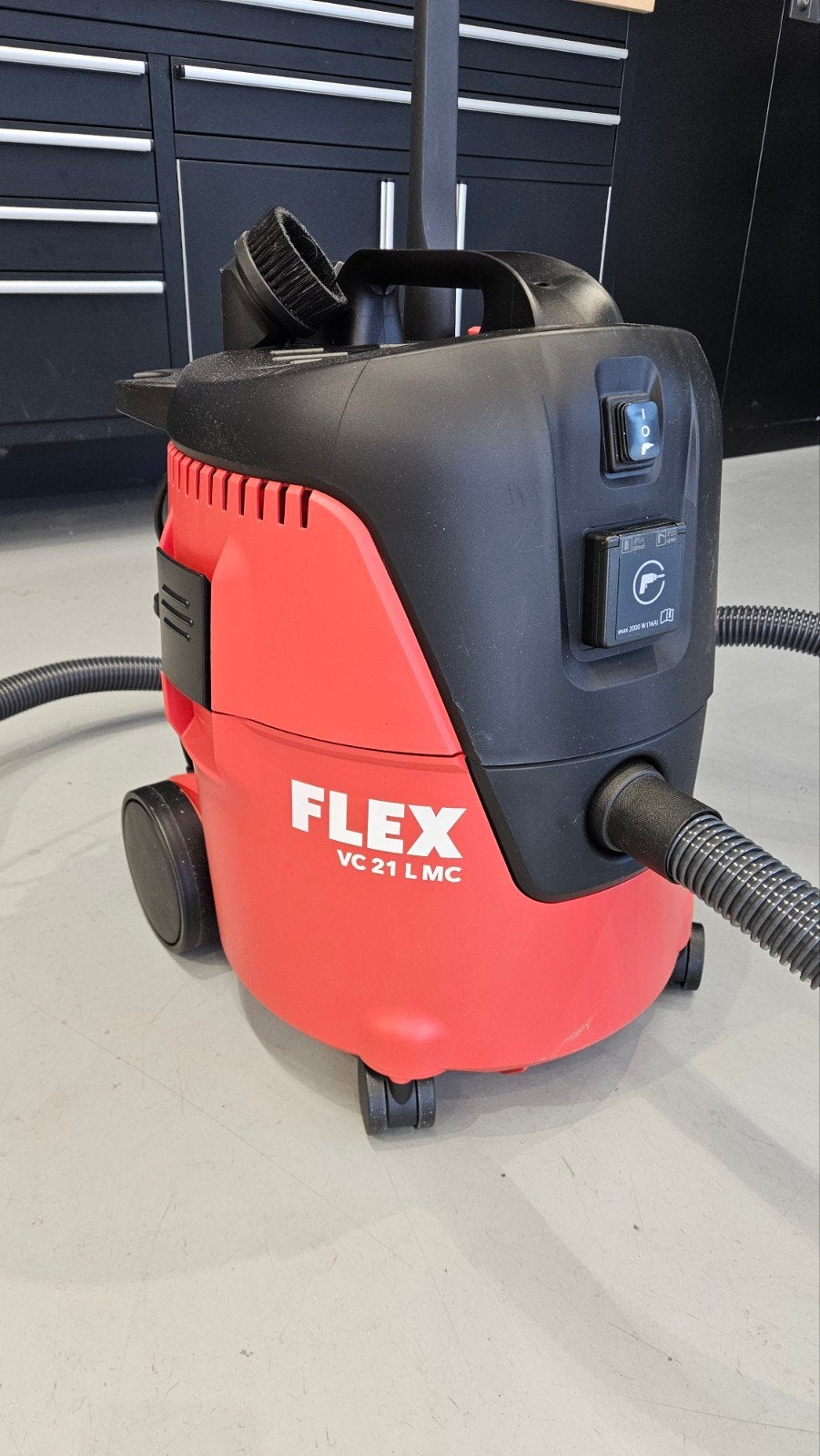 Nieuwe Flex VC 21 L MC Stofzuiger - Krachtig en Compact, Verzenden, Nieuw, Waterstofzuiger