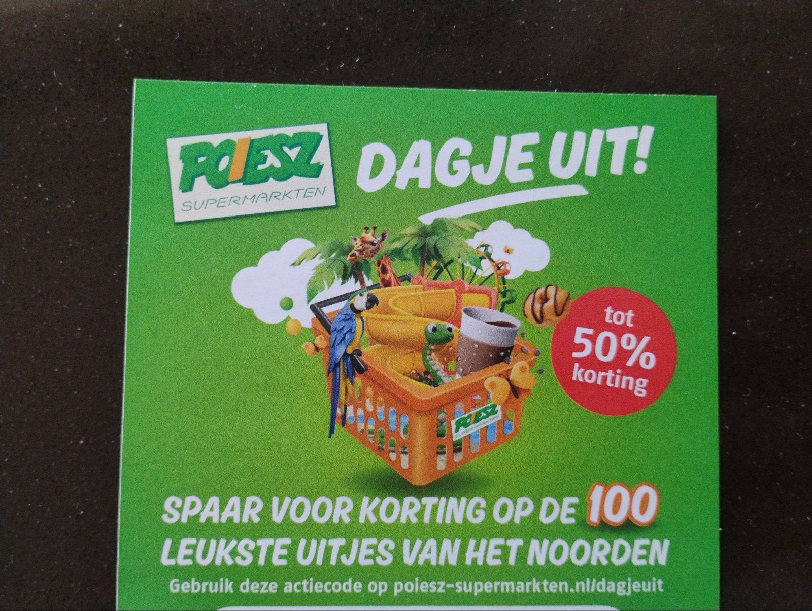 6x korting op een dagje uit in het noorden poiesz, Tickets en Kaartjes, Drie personen of meer, Kortingsbon, Overige typen