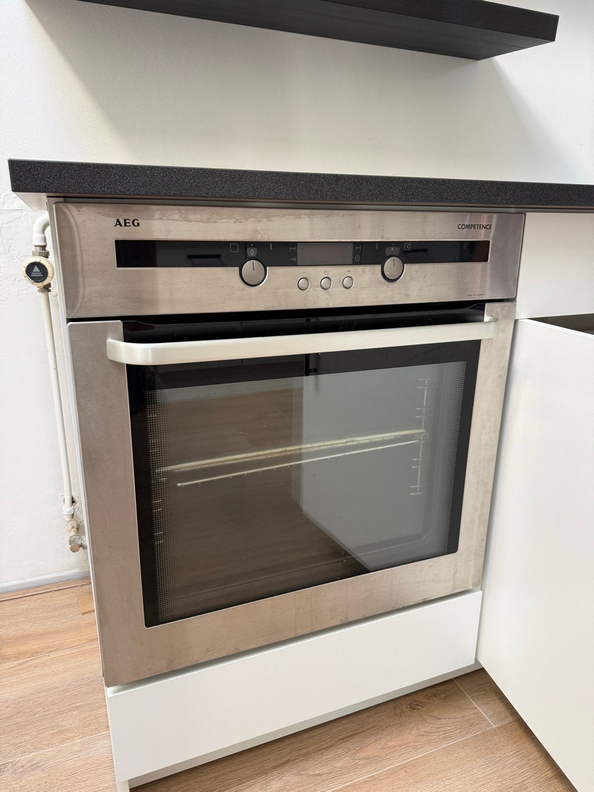 AEG Competence Inbouw Oven - Zilver/RVS, Gebruikt, Oven, Ophalen of Verzenden, Inbouw