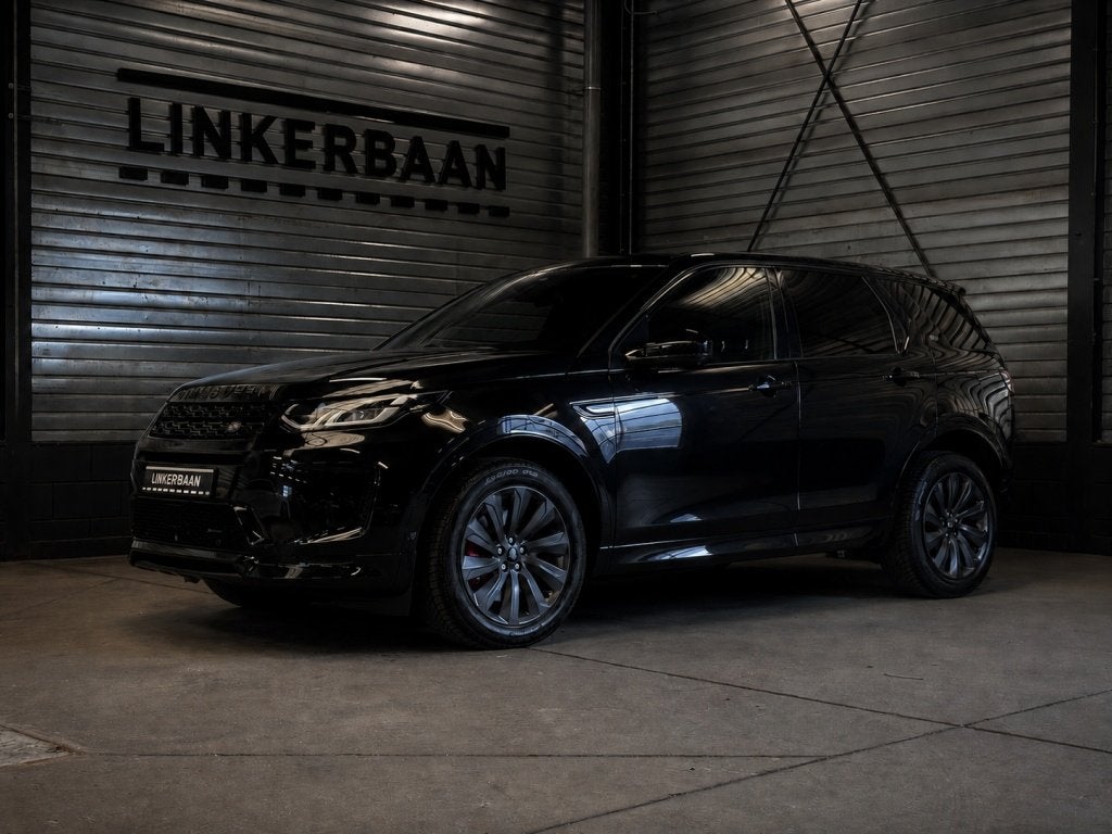 Land Rover Discovery Sport Hybrid R-Dynamic S AWD | Trekhaak, Auto's, Land Rover, 309 pk, Discovery Sport, Zwart, Bedrijf