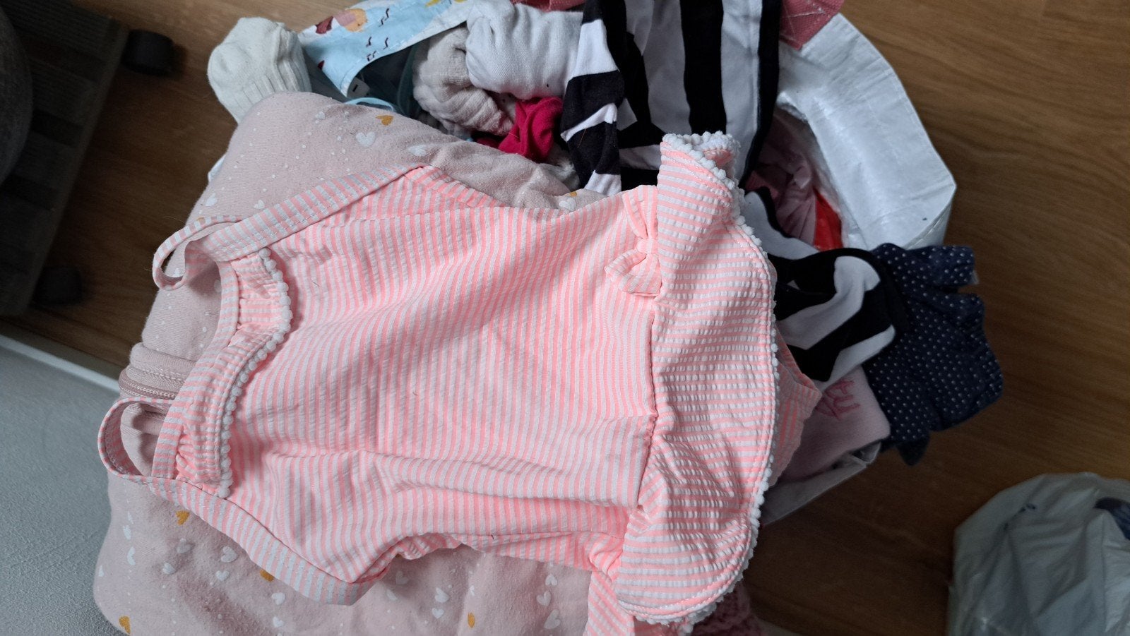 baby kleding, Ophalen