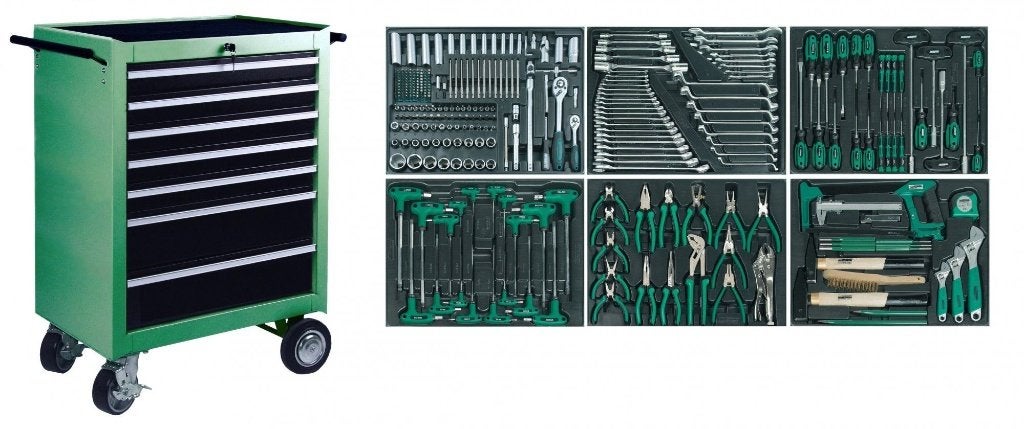 BRUDER MANNESMANN 321-delige gereedschapswagen (nieuw), ., Nieuw, Ophalen of Verzenden, .