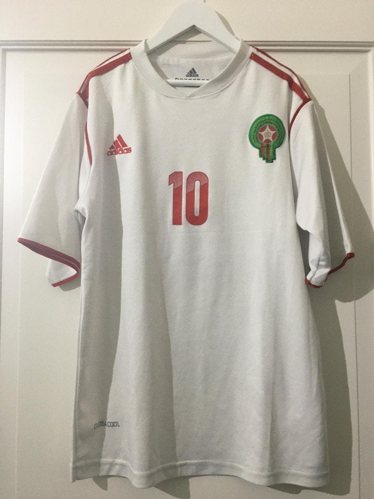 #VSM19 Voetbalshirt Belhanda (Marokko) te koop!! Maat M, Maat M, Verzenden, Zo goed als nieuw, Shirt