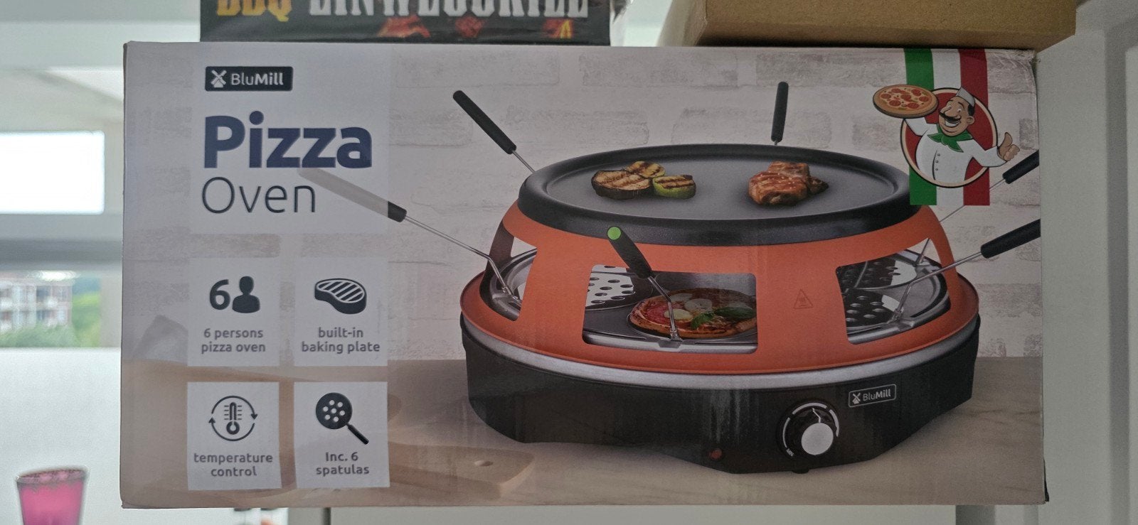 Blumill Pizza Oven - Nieuw in doos, Huis en Inrichting, Keuken | Keukenbenodigdheden, Ophalen, Nieuw