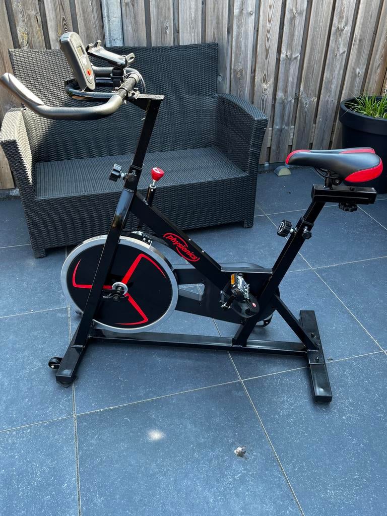 Fitness / Spinningfiets - nauwelijks gebruikt, Ophalen, Spinningfiets, Zo goed als nieuw, Metaal