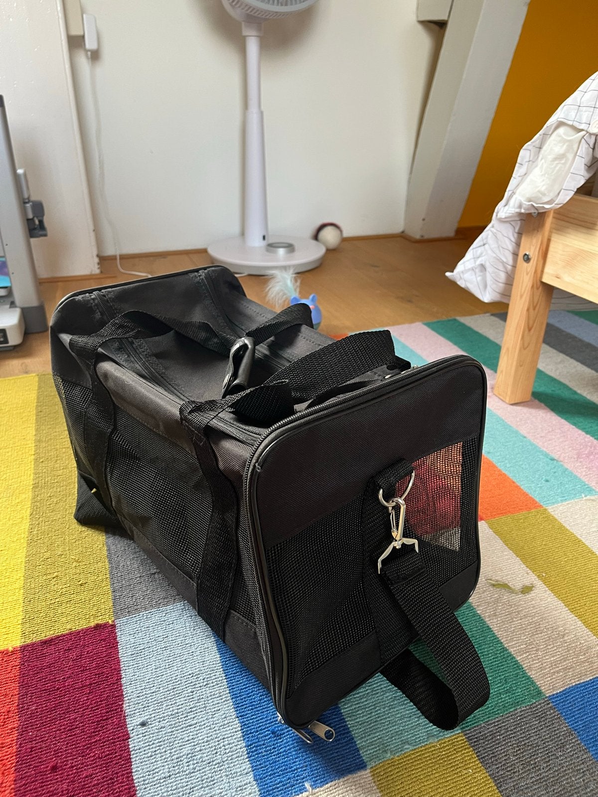 Draagtas voor kleine hond of kat, Dieren en Toebehoren, Transportboxen, Ophalen, Gebruikt