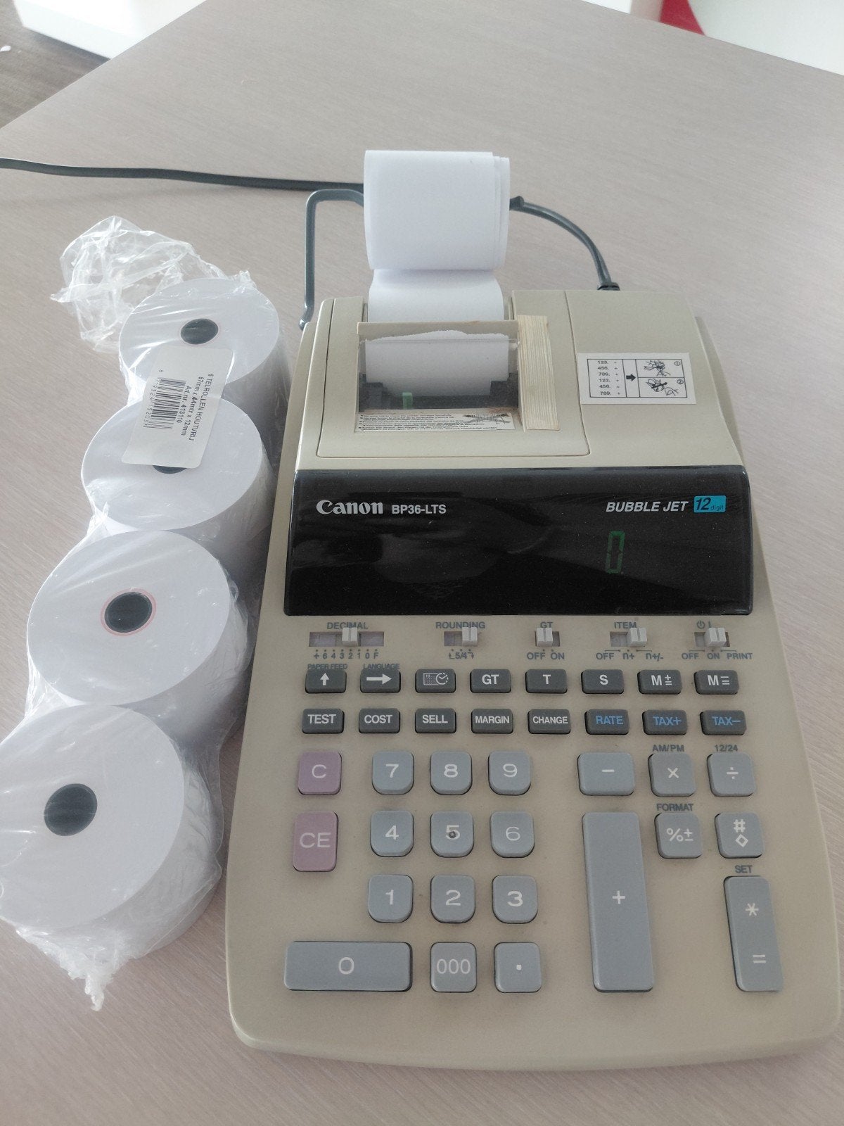 Professionele rekenteller Canon BP36-LTS, Ophalen of Verzenden, Gebruikt