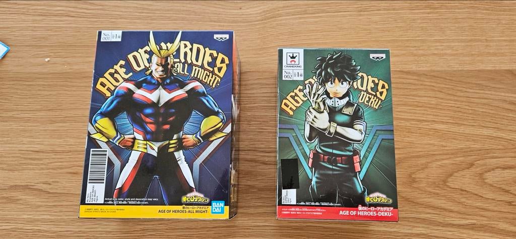 My Hero Academia Age of Heroes All Might & Deku Figuren, Ophalen of Verzenden, Nieuw