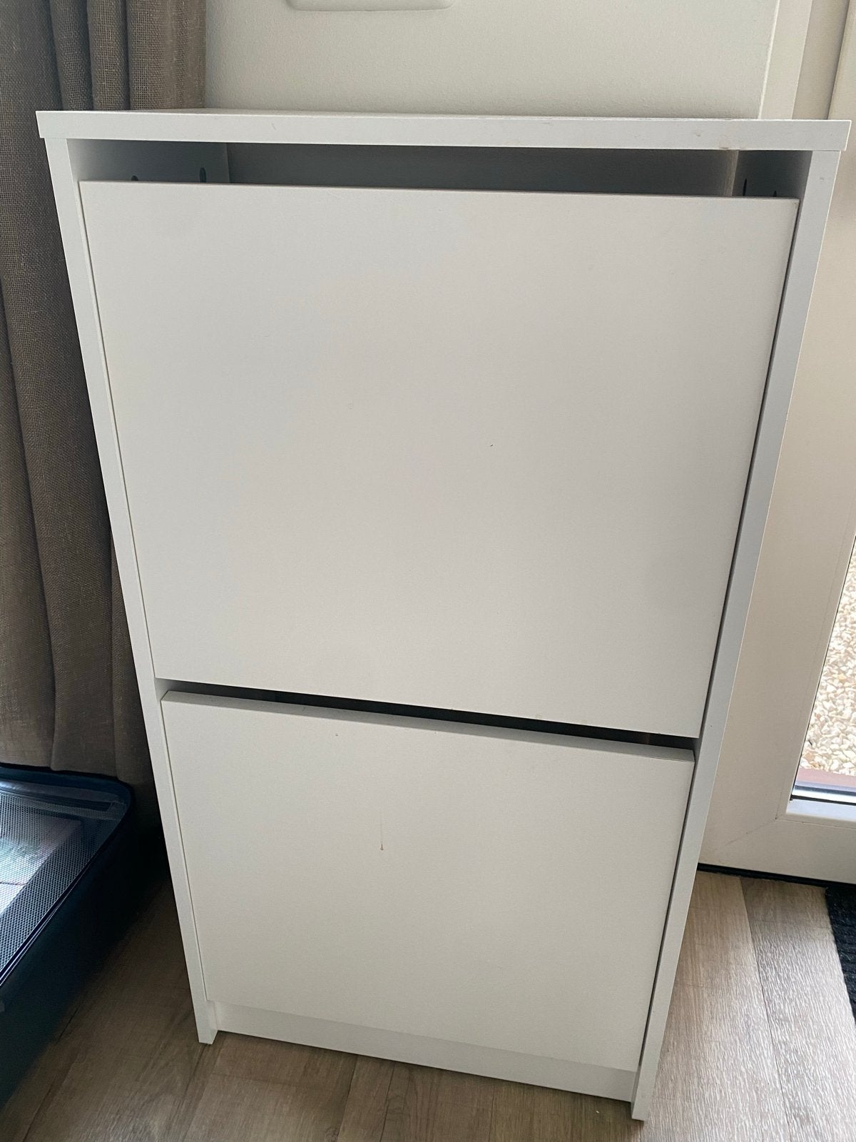 Two Witte schoenenkast met 2 vakken, Ophalen, Gebruikt