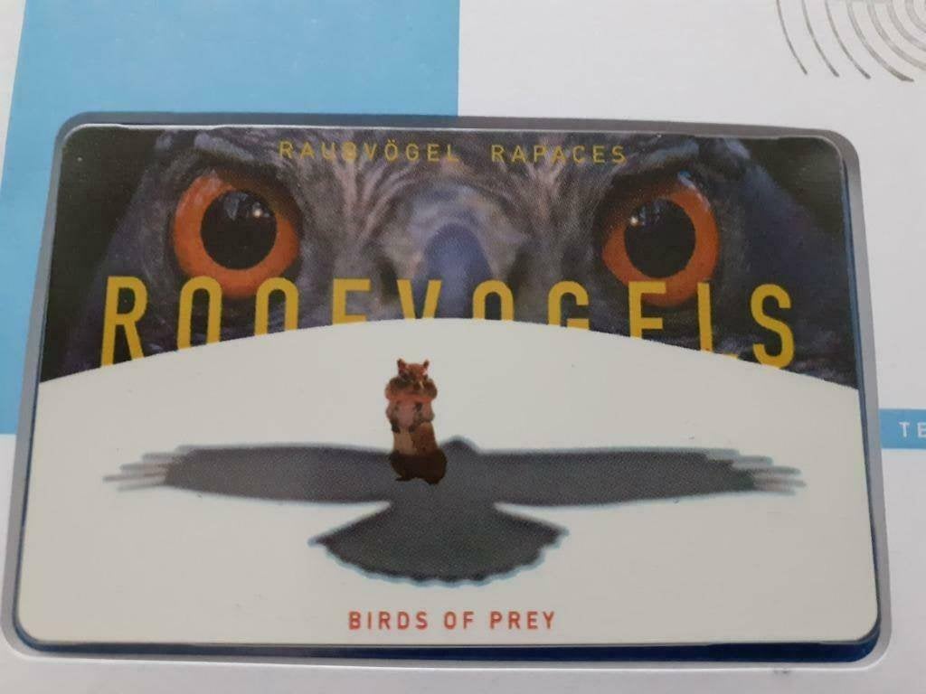 Telebrief 2 Roofvogels - 1995, Verzenden, Na 1940, Postfris
