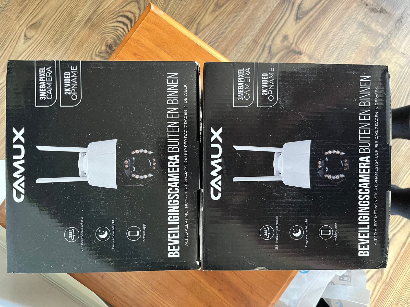 Camera’s bekabeld