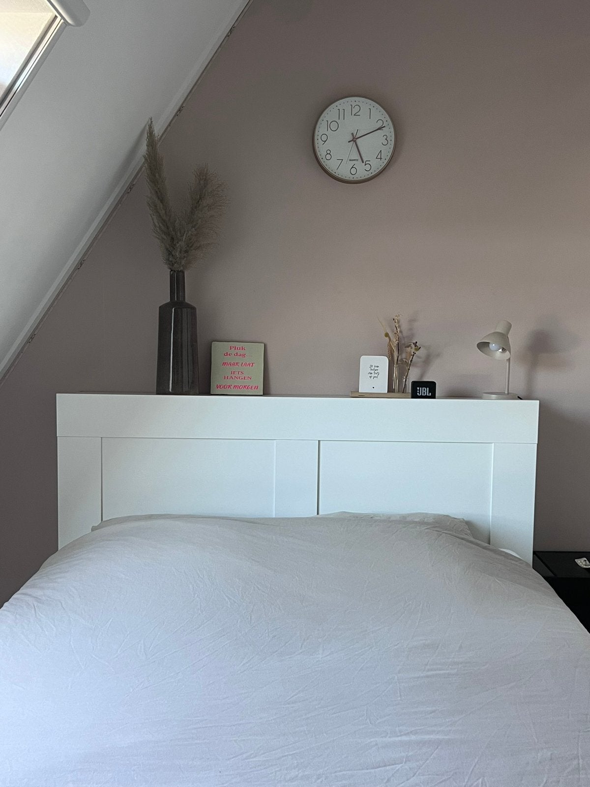 Ikea brimnes hoofdbord 160 wit, Huis en Inrichting, Slaapkamer | Bedden, Ophalen, Zo goed als nieuw, 160 cm