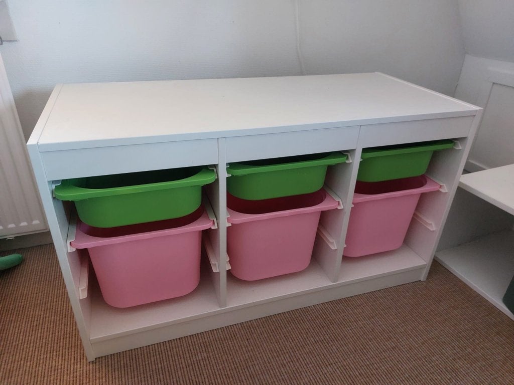 IKEA Trofast kinderkast met bakken, Kast, Zo goed als nieuw, 75 tot 100 cm, Minder dan 50 cm