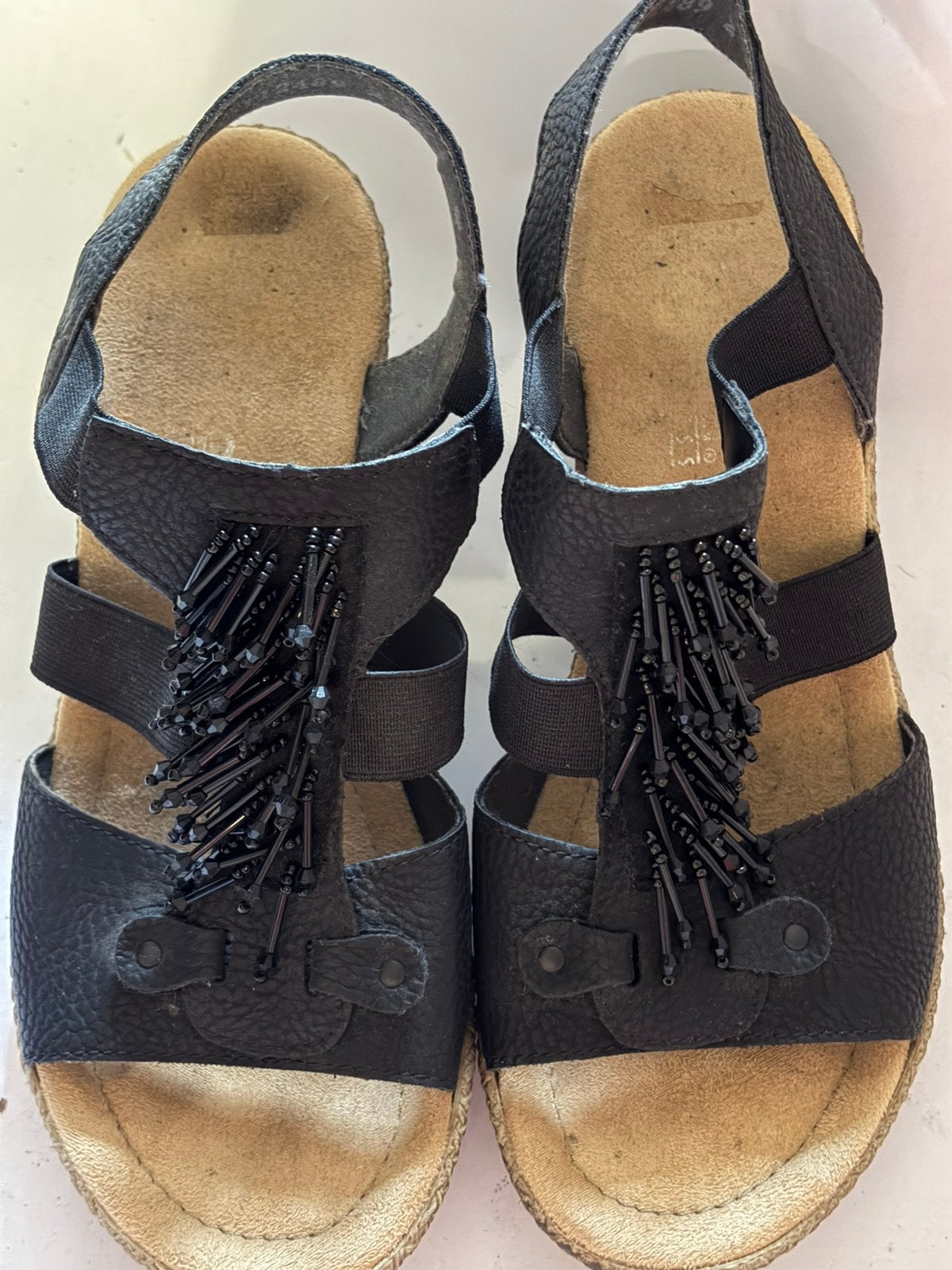 Rieker mt 36zwart, Ophalen of Verzenden, Zo goed als nieuw, Meisje, Schoenen