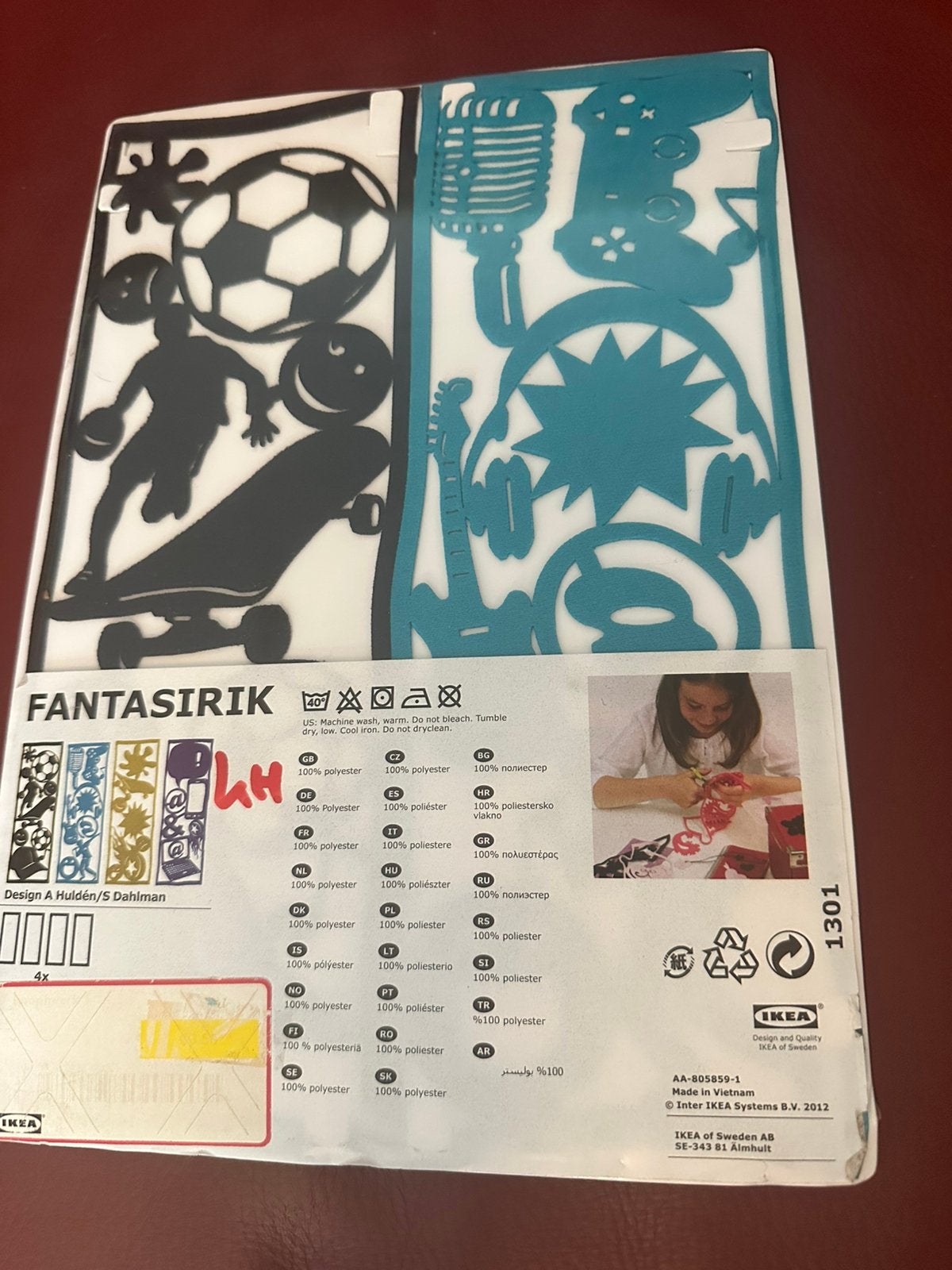 Vilten Knutsel Decoratie Set - Fantasirik IKEA, Overige thema's, Textiel, Nieuw, Meerkleurig