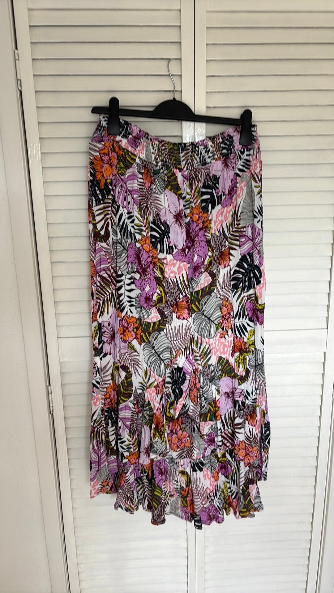 River island rok maat L, Ophalen of Verzenden, Zo goed als nieuw, Zwart, Boven de knie