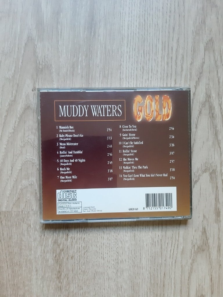 Muddy Waters: Gold (CD), Cd's en Dvd's, Gebruikt, Ophalen of Verzenden, Verzamelalbum, Blues