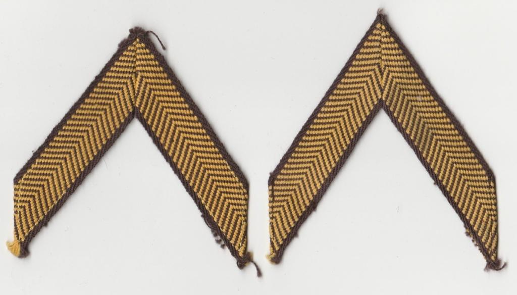Strepen / chevrons Korporaal, Verzenden, Landmacht, Nederland, Embleem of Badge