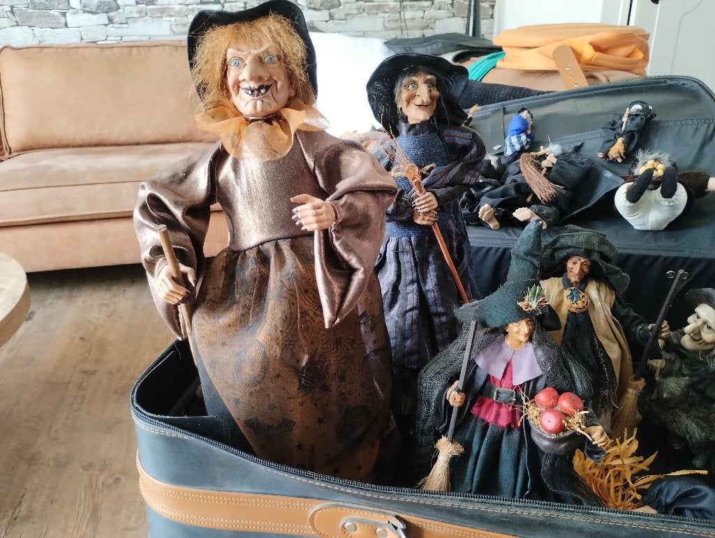 Heksen, Ophalen of Verzenden, Gebruikt, Versiering, Halloween of Griezel