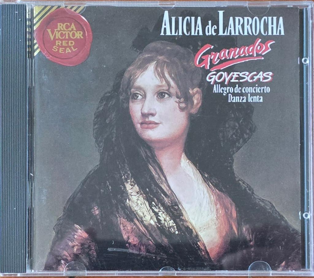 Alicia de Larrocha - Granados: Goyescas (CD), Ophalen of Verzenden, Romantiek, Zo goed als nieuw, Kamermuziek