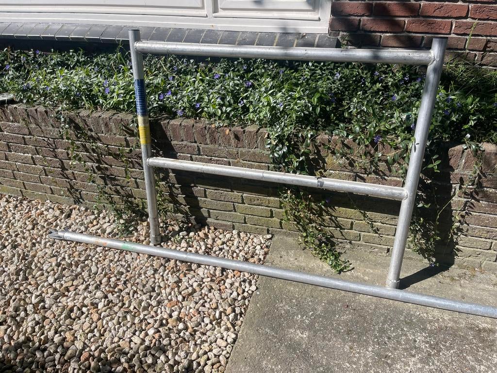 Delen rolsteiger, Ophalen of Verzenden, Gebruikt, Rolsteiger of Kamersteiger, 5 meter of hoger