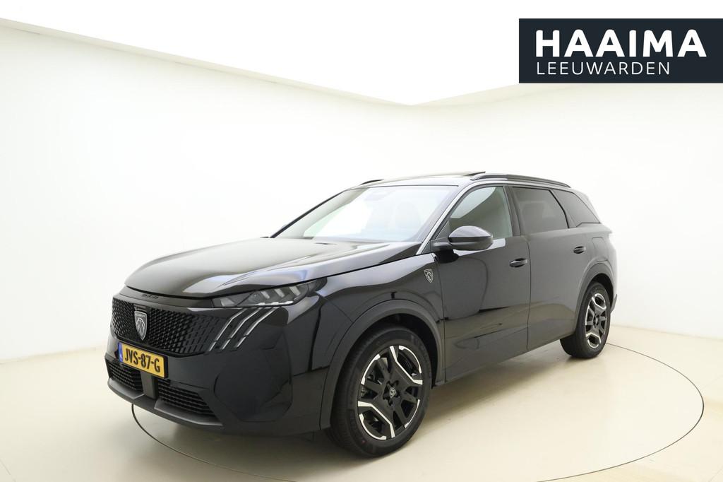 Peugeot 5008 1.6 Plug-in Hybrid 195 GT Exclusive 7-Zits l Al, Gebruikt, 4 cilinders, Zwart, Hybride Elektrisch/Benzine