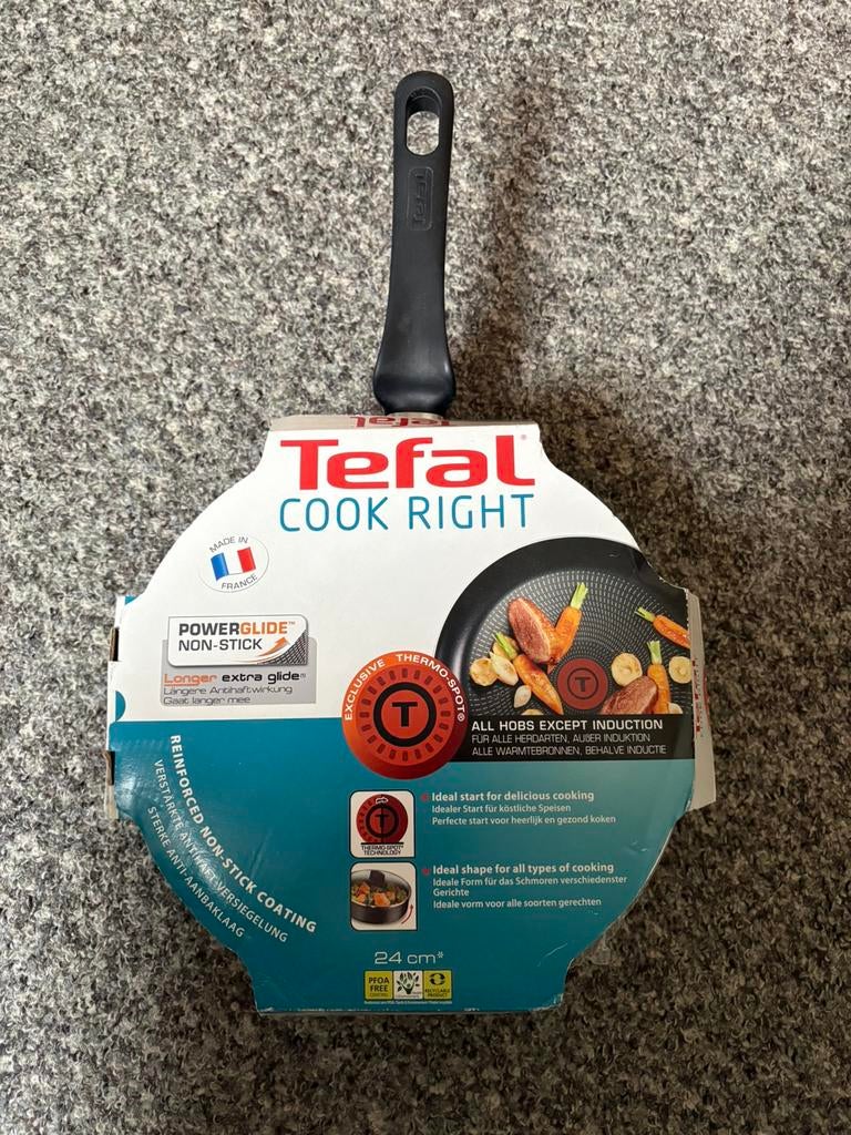 Tefal hapjespan, Huis en Inrichting, Keuken | Potten en Pannen, Ophalen, Nieuw, Aluminium, Koekenpan of Braadpan