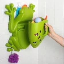 Badspeeltjes opberger boon frog pad badspeelgoed, Ophalen, Zo goed als nieuw