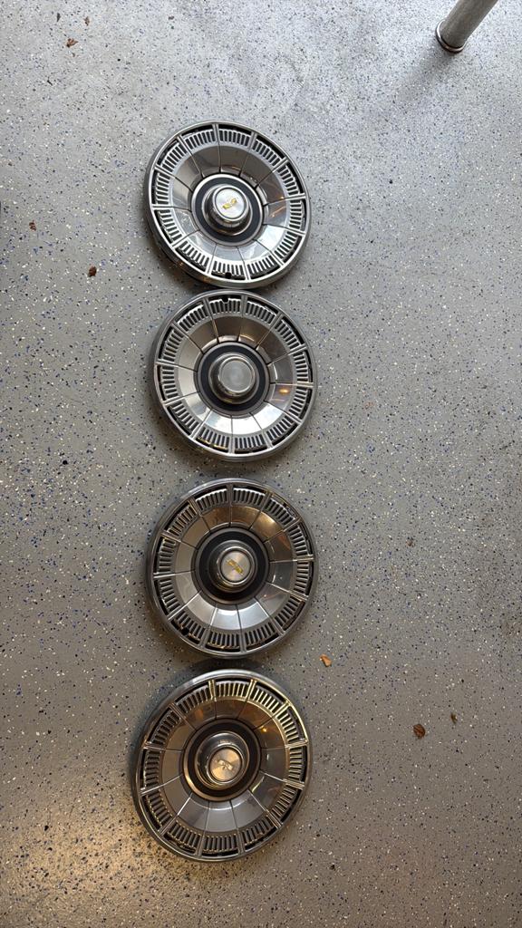 Originele Chevrolet Caprice Wieldoppen 1984 –  Nette Staat, Ophalen, Voor, Chevrolet, Achterklep