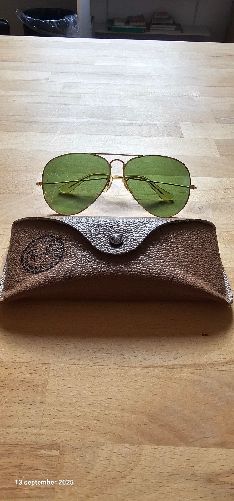 Echte Ray-Ban Bausch&Lomb, Sieraden, Tassen en Uiterlijk, Ophalen of Verzenden, Gebruikt, Bruin, Ray-Ban