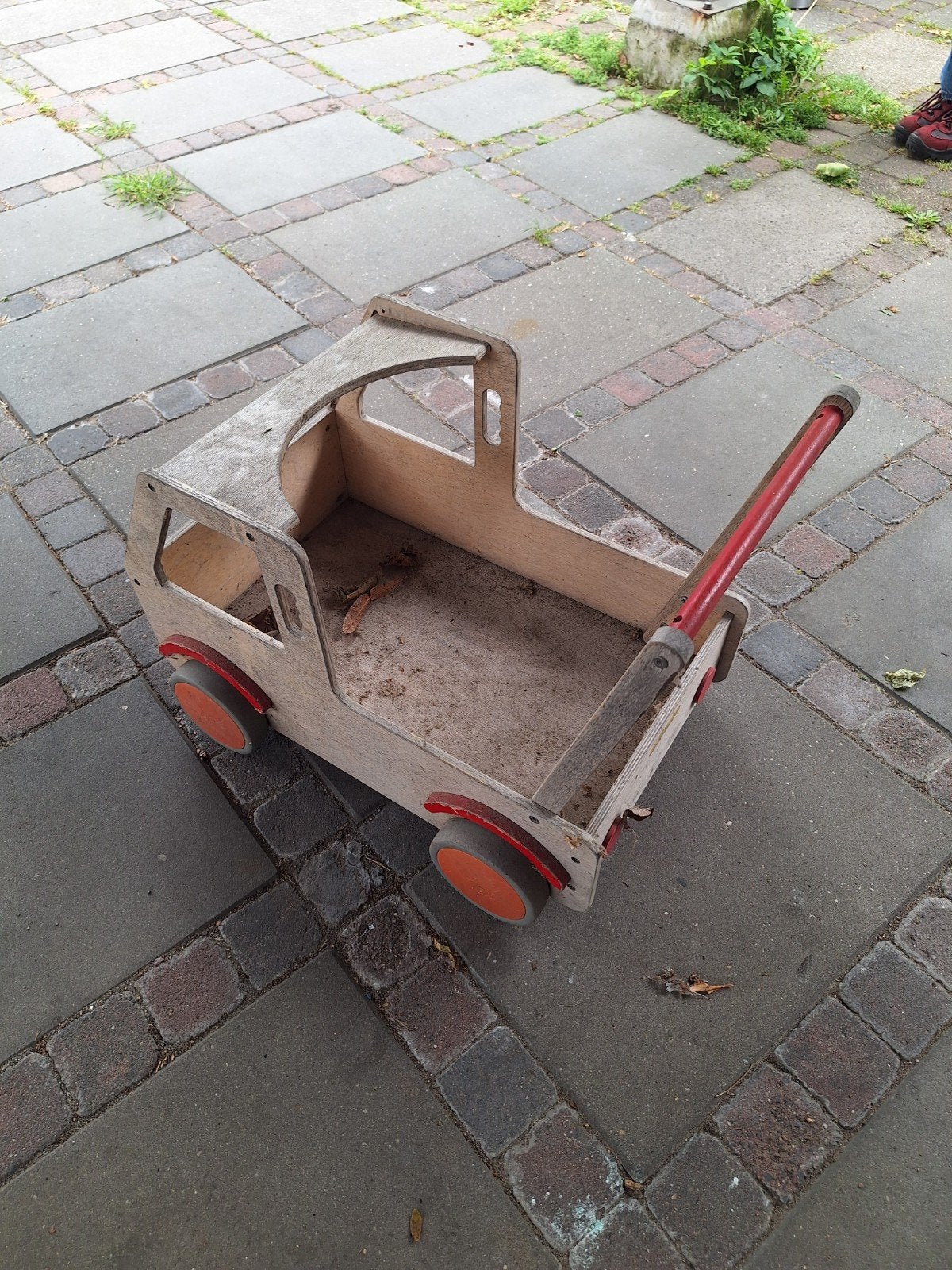 Houten loopwagen/loopauto voor kinderen, Ophalen, Gebruikt, Loopvoertuig