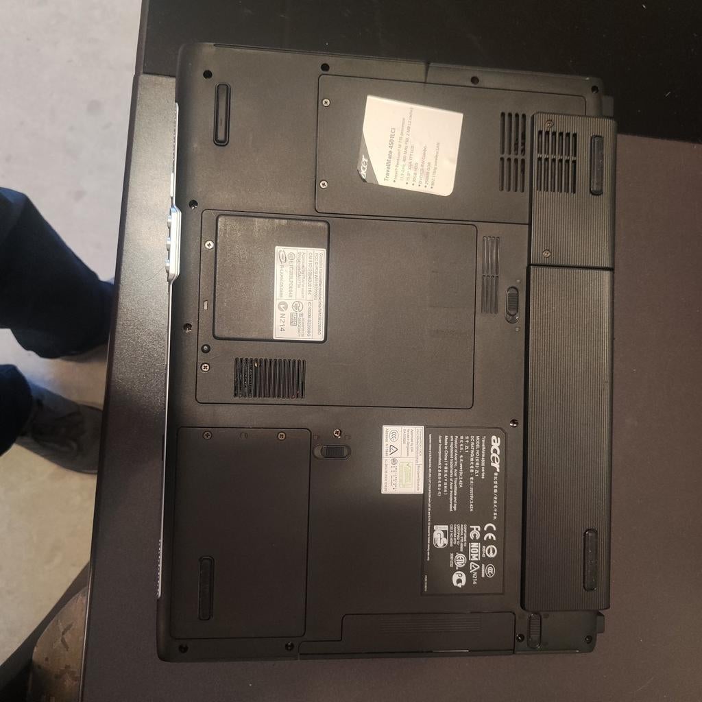 Acer TravelMate 4500 Laptop - Gebruikt, Computers en Software, Windows Laptops, Gebruikt, 15 inch, HDD, Minder dan 2 Ghz, Minder dan 4 GB