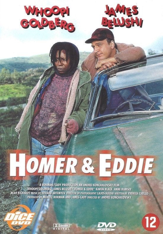 Homer & Eddie - Whoopi Goldberg, James Belushi, Vanaf 12 jaar, Verzenden, Zo goed als nieuw, Actiekomedie