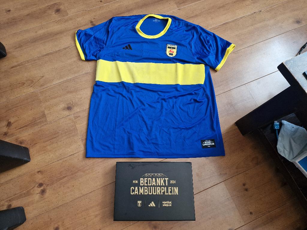 sc Cambuur bedankt Cambuurplein shirt jubileumshirt 2xl xxl, Nieuw, Overige maten, Ophalen of Verzenden, Adidas